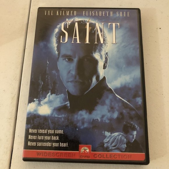 The Saint (DVD, 1997) Val Kilmer, Elisabeth Shue - Widescreen Excellent - Picture 1 of 6